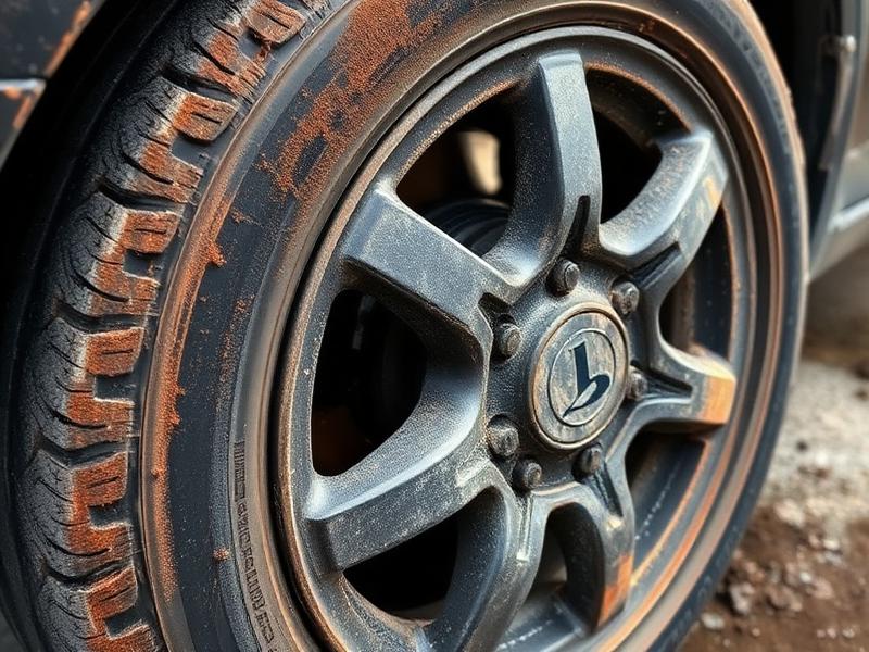 Wheel & Tire Detail before